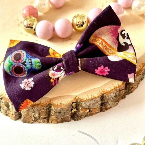 NWOT Coco Girl’s Fabric Hairbow in Black - Picture 1 of 2